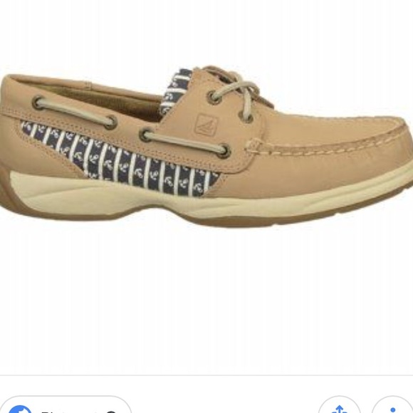 Sperry Shoes - Sperry Intrepid Linen Anchor Top Siders